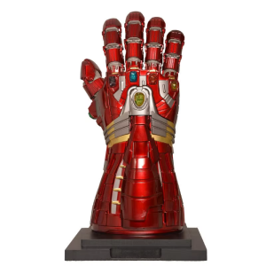 Thanos Infinity Gauntlet Arm – Light-Up Stones, Button-Activated Fingers, Removable Gems